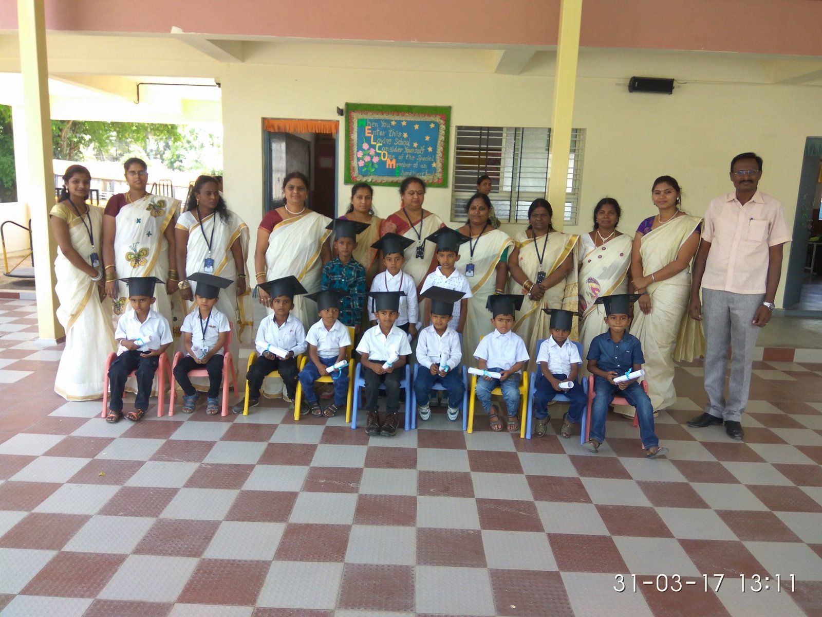 Graduation day celebration